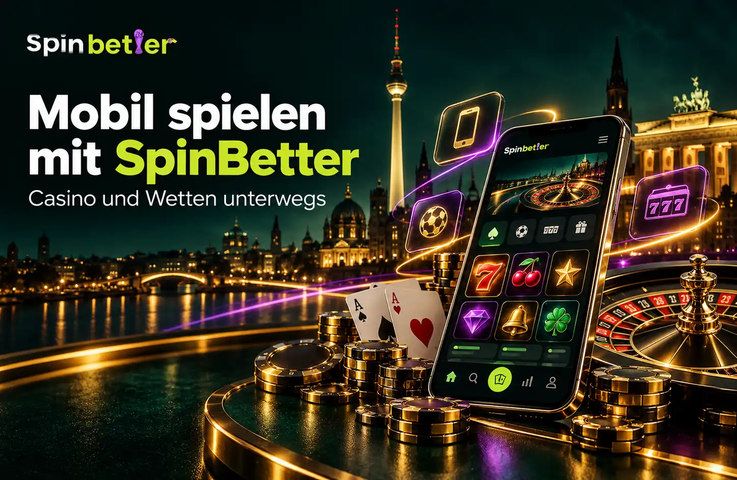 SpinBetter mobil spielen